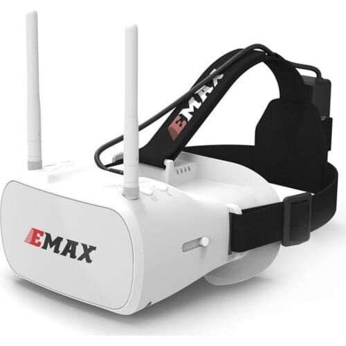 Emax Tinyhawk 5.8G 48CH FPV Goggles 4.3 Inches 480*320 Video Headset With Dual Antennas 4.2V 1800mAh Battery For RC Drone
