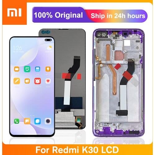 6.67'' Original Screen For Xiaomi Redmi K30 M1912G7BE M1912G7BC Display Touch Screen Digitizer Part For Xiaomi Redmi K30 4G 5G