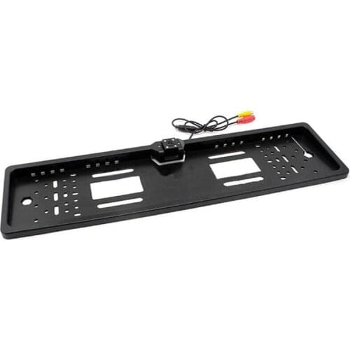 Novel-For CCD HD Car Rear View Camera Backup Reverse Universal Camera European License Plate Frame Night Vision with 170 degree