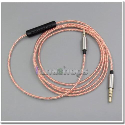LN005397 3.5mm-2.5mm male Cable + Remote Mic for Sennheiser PXC450 PXC350 PC350 HD380 PRO ultrasone signature Pro