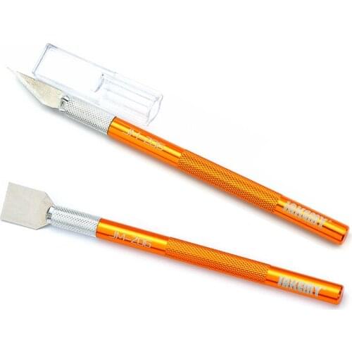 Scraper carving knife Safe Aluminum Alloy Cordless Pen Shape Cutter Pocket Knife for DIY Carving