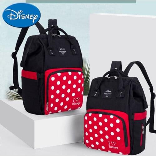 Disney Baby Bags Stroller Bag for Mommy with Hooks Baby Diaper Organizer Backpack Changing Bag Large Maternity Mummy Bag