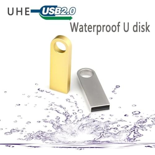 USB flahs drive 4GB 8GB 16GB 32GB 64GB metal memory stick u disk waterproof pen drive real capacity pendrive personalizado