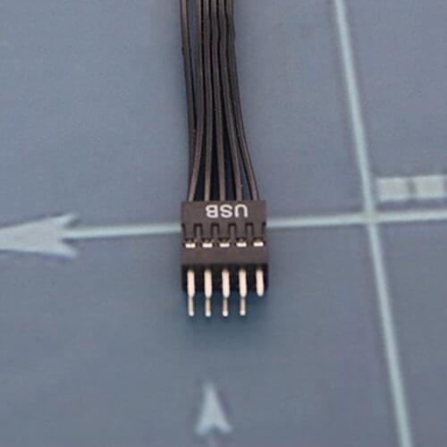 MS-7594 VER1.1 Integrated Mainboard USB cable / Switch Wire 2.0 to 2.54 For MSI