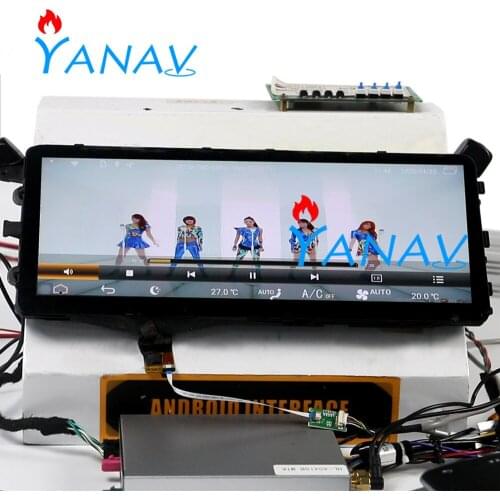 12.3 big touch screen Video interface 8 core decoder For-Mercedes-Benz G 2016-2019 GPS navigation Multimedia player decoding box