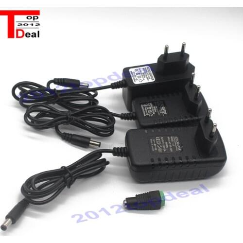 DC12V Adapter AC100-240V Lighting Transformers OUT PUT DC12V 1A / 2A / 3A Power Supply for LED Strip