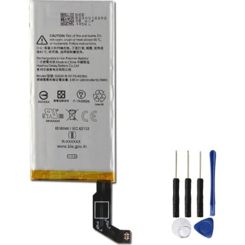 Agaring Original G020I-B Battery For Google Pixel4 Pixel 4 Genuine Replacement Phone Battery 2800mAh