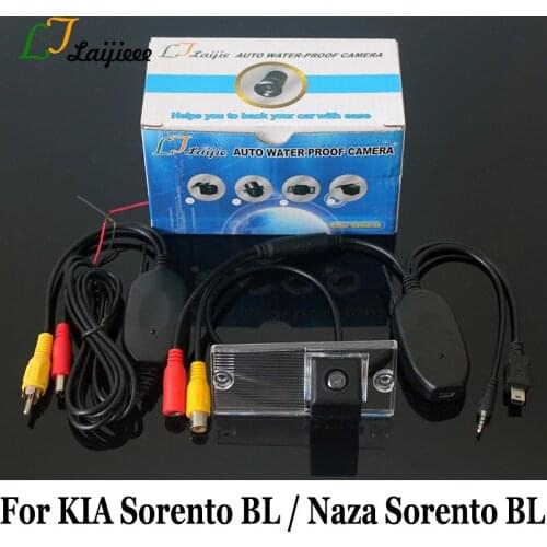 Car Parking Camera For KIA Sorento I BL / Naza Sorento 2002~2009 / HD CCD Night Vision / RCA AUX Wireless Auto Rear View Camera