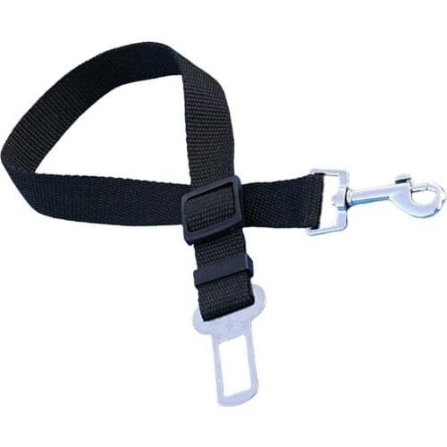 Pet Dog Cat Car Seat Belt Adjustable Harness Seatbelt Lead Leash For Small Medium Dogs Travel Clip Pet Supplies