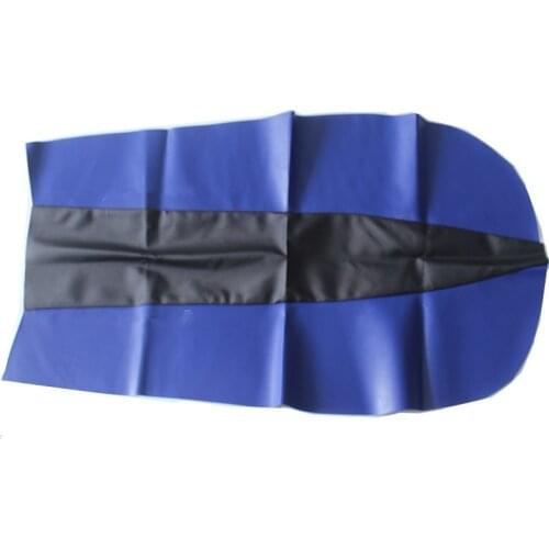 Motorcycle PU Leather Seat Cover Cushion with Strap For Suzuki DR-Z 400 Small 200 250 DR200 250