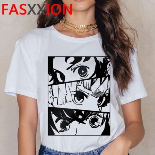 Demon Slayer Kimetsu No Yaiba clothes t-shirt male 2021 harajuku japanese kawaii plus size t-shirt streetwear aesthetic