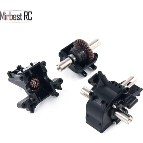 Mirbest RC DIY Parts For Wltoys 12428 Parts 12423 RC car parts Metal gear differential front wave box 12428 Upgrade accessories