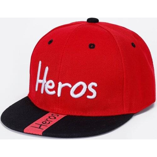 Fashion New Kids Baseball Cap Cute Boy Girl Snapback Hat Heros Embroidery Adjustable Children Sun Hat