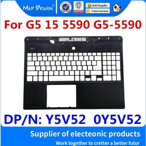 New original Replacement Palmrest Upper Cover Case band DC Power Jack Cable For Dell G5 15 5590 G5-5590 Y5V52 0Y5V52 0HTKXY