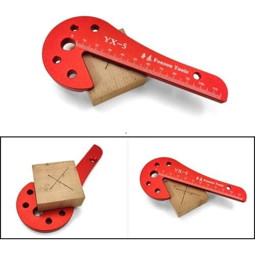 45/90 Degree Right Angle Line Gauge Carpenter Ruler Center Finder Woodworking Square Center Scribe Woodwork Measuring Tool