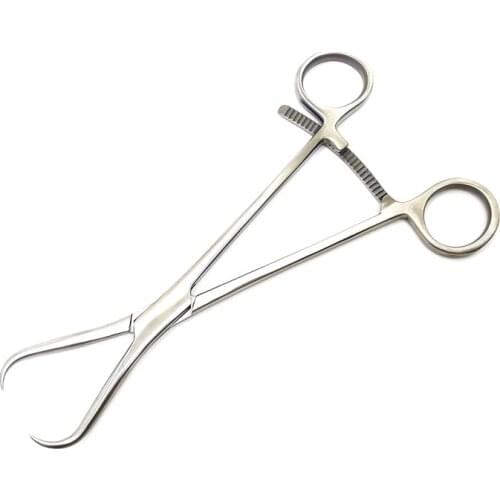 Dental pliers handkerchiefs 19cm Bone Reduction Forceps pointed