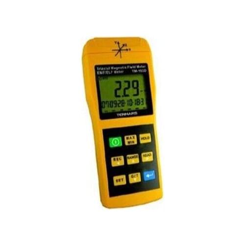 TENMARS TM-192D 3-Axis EMF Electromagnetic Magnetic Field Gauss Meter EMF 30~2000HZ with datalogger