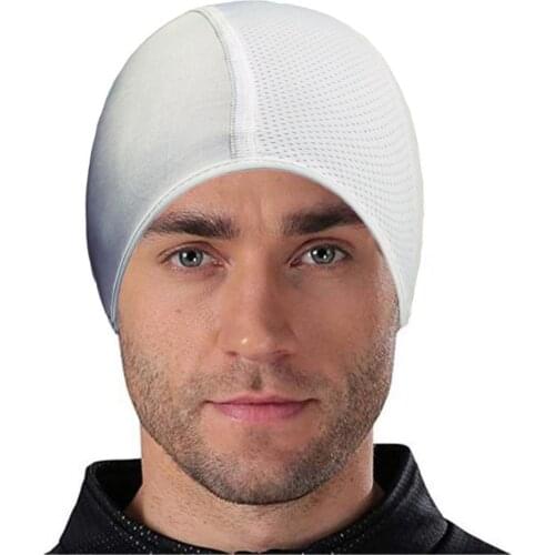 Warm Riding Cap Liner Winter Beanie Hat Universal Thermal Under Helmet for Running Skiing Cycling Hiking