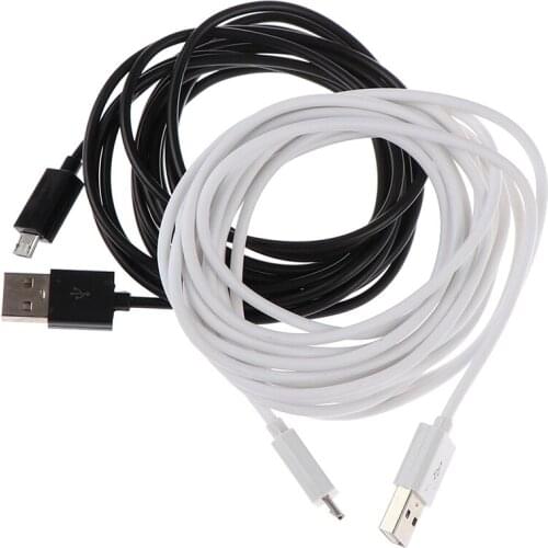 3M Extra Long Micro USB Charger Cable Play Charging Cord Line for Sony Playstation PS4 Wireless Controller