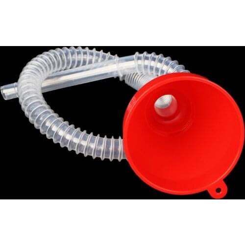 Universal Motor Truck Vehicle Plastic Fill Funnel Soft Pipe Petrol Tube Diesel