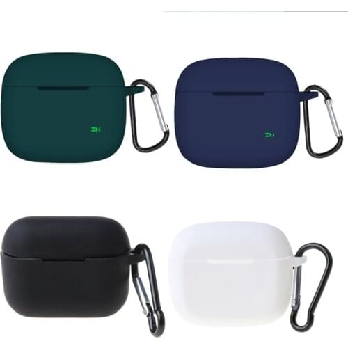 Protect Case For ZMI PurPods Pro Case Solid color Silicone Wireless M5TB