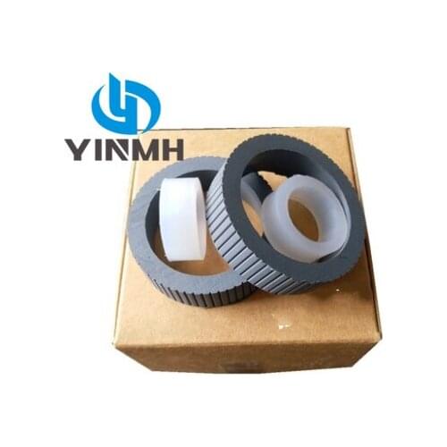 1sets scanner pick up roller tire for panasonic KV-SL1035 KV-SL1036 KV-SL1055 scanner pick up roller tire Pickup Brake Roller