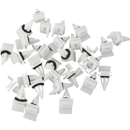 30x Nylon Panel Range Retaining Clip Fastener 12mm for 91513-SM4-000