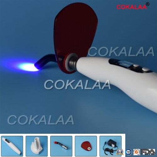 Wireless LED curing light dental led cure unit Low battery cokalaa portable wireless and wire dental LED curing light