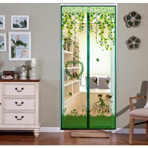 90*210cm/100*210cm Magnetic Curtains Door Screen Mosquito Net On The Door Summer Household Anti-Mosquit Magnets Insect Screen