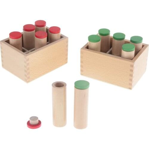 Montessori Sensory Material Sound Sense Education Awareness Preschool Toy for Child Baby