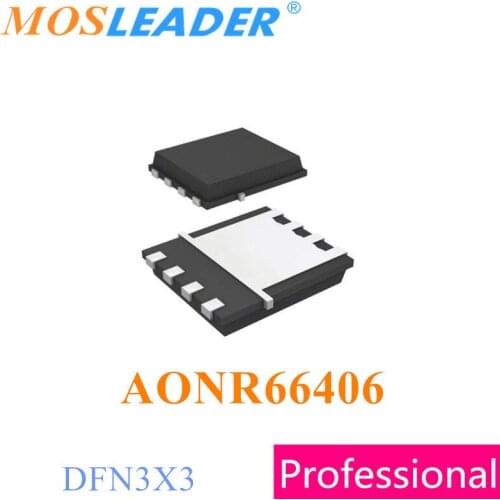 Mosleader AONR66406 DFN3X3 100PCS 500PCS 1000PCS N-Channel 40V 30A QFN Chinese High quality Mosfets