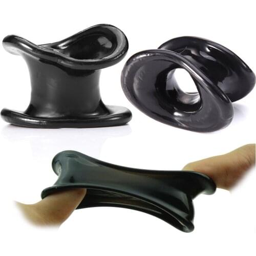 Soft Penis Ring Sex Tools For Men Scrotum Ball Stretcher Delay Ejaculation Adult Sex Shop Cock Cages Male 18 Chastity Device