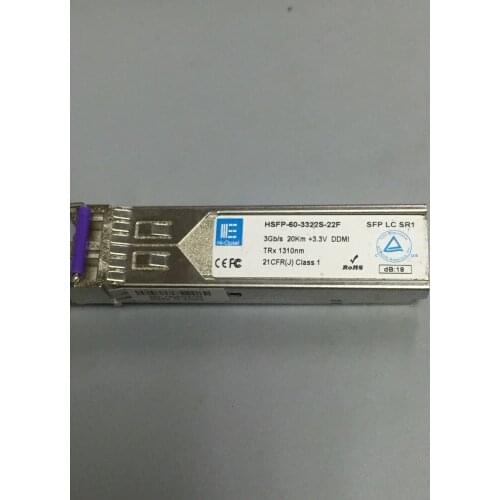 Original Hi-Optel HSFP-60-3322S-22F 3Gb/s 20KM +3.3V DDMI TR1310nm