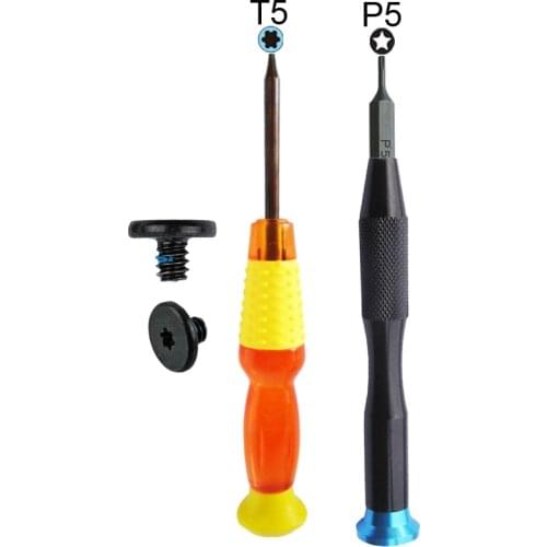 T5 P5 Pentalobe Screwdriver SSD Hard Drive / WiFi Card Screws for MacBook Air / Retina A1369 A1466 A1370 A1465 A1425 A1398 A1502