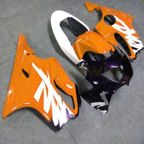 Custom motorcycle cowl for CBR600F4 1999-2000 CBR 600 F4 ABS Fairing body kit+Screws+Injection mold orange