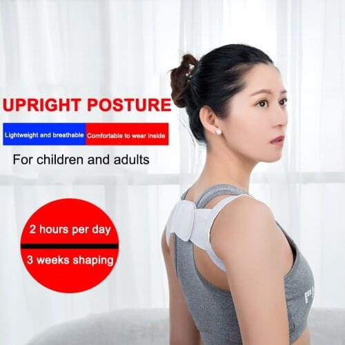 Adjustable Clavicle Posture Corrector Men Women Clavicle Spine Back Shoulder Lumbar Brace Support Belt Posture Correction