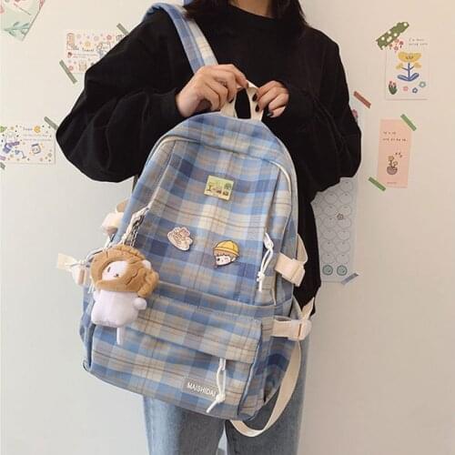 Женские рюкзаки в клетку RPXBGUCKARHG China At AliExpress