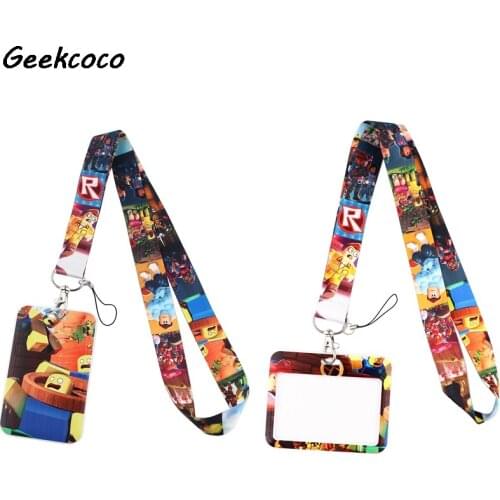 J2667 Cartoon Phone Lanyard Keychain Lanyards for keys Badge ID Fashion Neck Straps Accessories Gifts