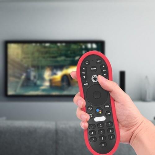 Silicone Protective Case ForTiVo Stream 4K Remote Shockproof Anti-Lost Remote Cover Holder For TiVo Stream 4K Remote