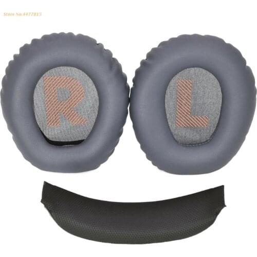K1AB Replacement Ear Pads Cushion Cover Parts Earpads Pillow Compatible with JBL-Quantum 100 Headset Accessories Upgraded