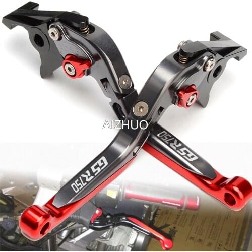 Motorcycle Brake Clutch Lever Extendable Adjustable For Suzuki GSR750 GSR 750 GSX-S750 GSXS 750 2011-2020 2019 2018 2017 2016