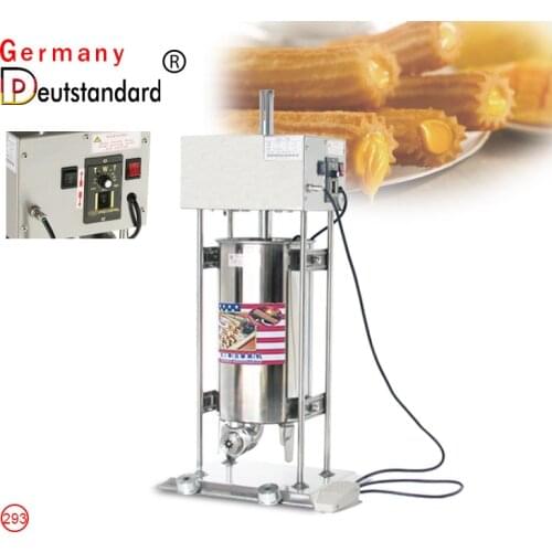 Spanish Style Traditional Cuisine Waffle 15L Electric Churro Maker Churros machine Food Trailers Food Truck Machine With CE
