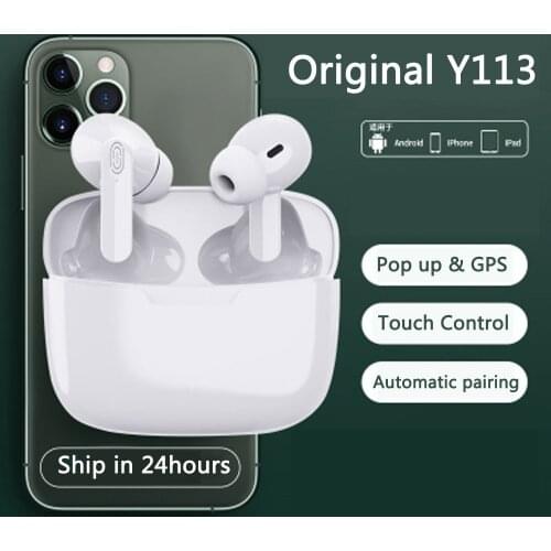 Y113 TWS In ear Blutooth Earphones Mini Wireless Sport Headset CN(Origin) Stereo earbud Headphones PK pro3 For All Smart Phone