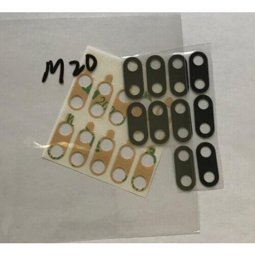 20PCS For Samsung Galaxy A30 A20 A10 A40 A50 A60 A70 M10 M20 M30 Rear back main camera glass lens with glue sticker repair part