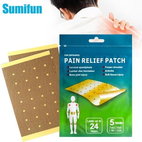 25pcs/5Bags Herbal Patches Shoulder Muscle Joint Pain Stiff Patch For Exercise In Muscle Strain Good Effect Therapy Rheumatic
