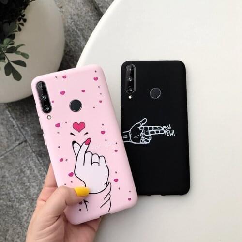 Phone Cover For Huawei Y7p Y 7P 2020 Case Soft Silicone Cute Cartoon Fundas For Huawei Y7p Coque ART-L28 ART-L29 Protective Case