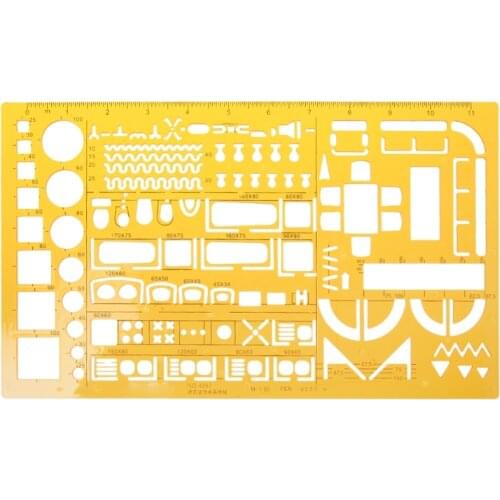 1:50 Tailor Scale Math Architecture Engineer Ruler Drawing Drafting Template New R9JA