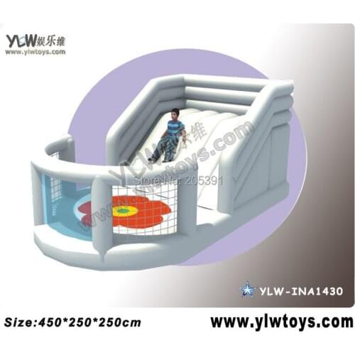 Inflatable bouncer for amusement equipment park,inflatable trampoline bed castle toys YLW-INA1430