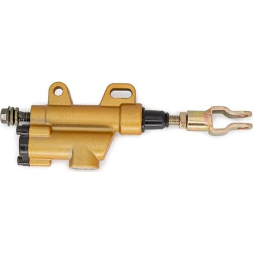 M8 Gold Rear Brake Master Cylinder Pump Motorcycle ATV Taotao Coolster Roketa Dirt Pit Quad Bike 50cc 70cc 110cc 125cc 150cc 250