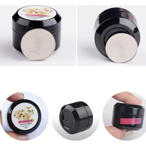 Professional Super Sticky 8ml UV Gel Nail Polish Glue Crystal Adhesives Transparent Clear Gel Nails Crafts Decor Tools S55